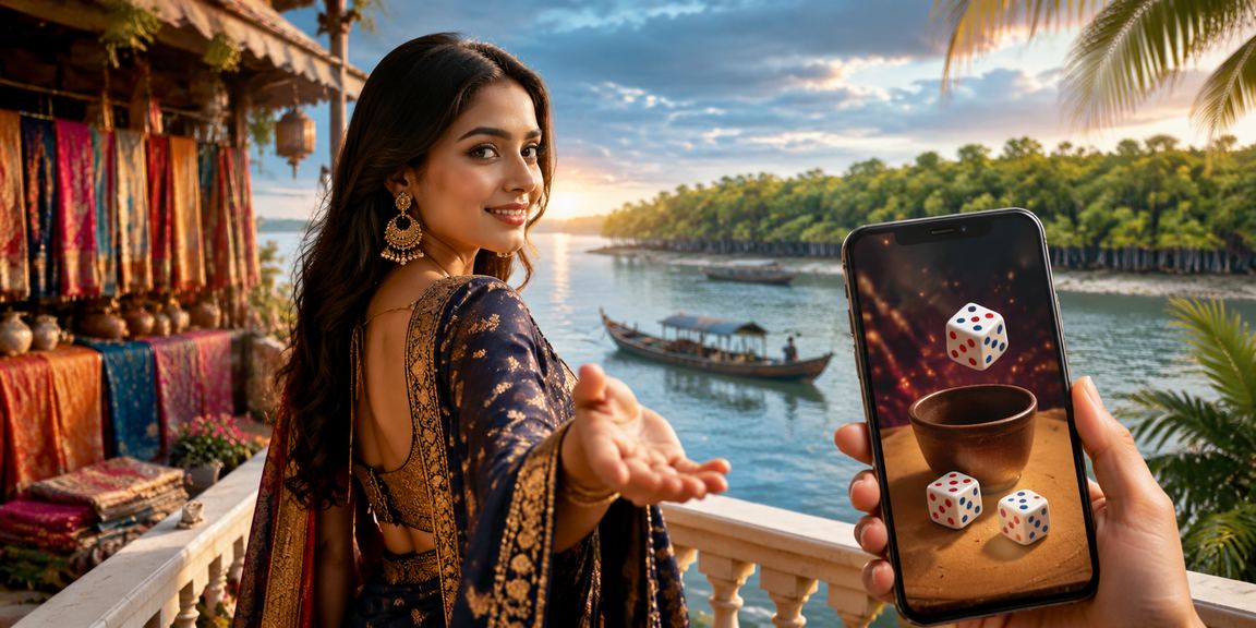 সুন্দরবনে ডাইস গেম সমুদ্র সৈকত
